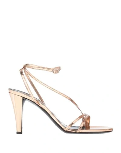Isabel Marant Sandals In Platinum