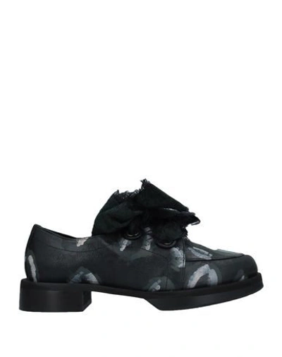 Greymer Lace-up Shoes In Black