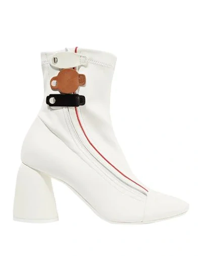 Ellery Ankle Boots In White