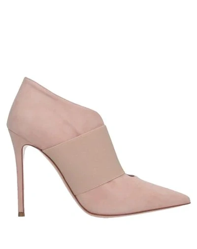 Lerre Ankle Boots In Blush