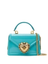 Dolce & Gabbana Devotion Crossbody Bag In Blue