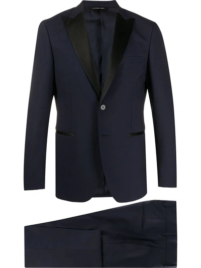 Tonello Two Piece Dinner Suit In Blue