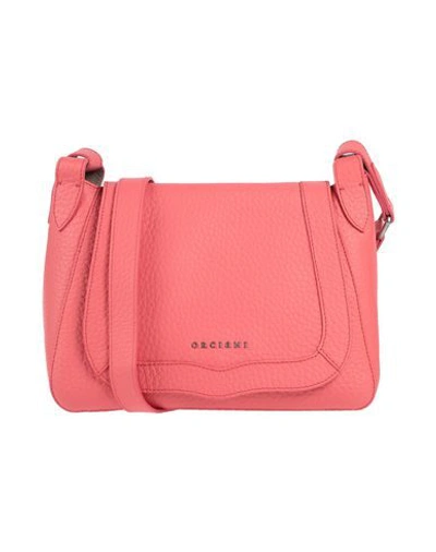 Orciani Handbags In Coral