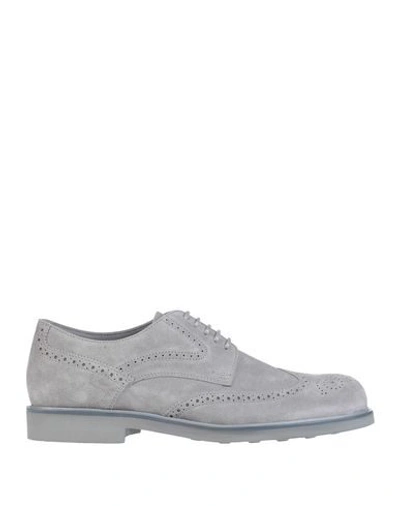 Tod's Lace-up Shoes In Grey