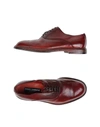 Dolce & Gabbana Laced Shoes In Red