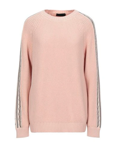 Alanui Sweaters In Pink
