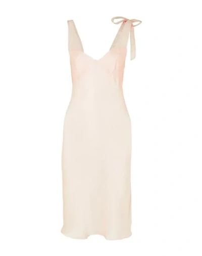 Three Graces London Nightgowns In Apricot