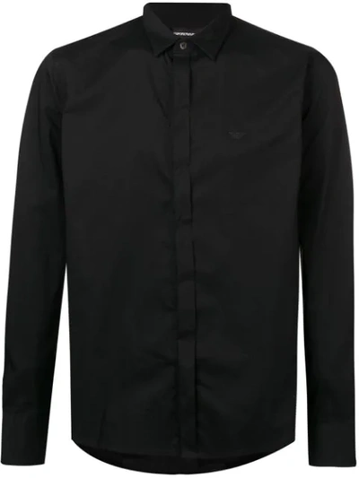 Emporio Armani Classic Shirts - Item 38906506 In Black