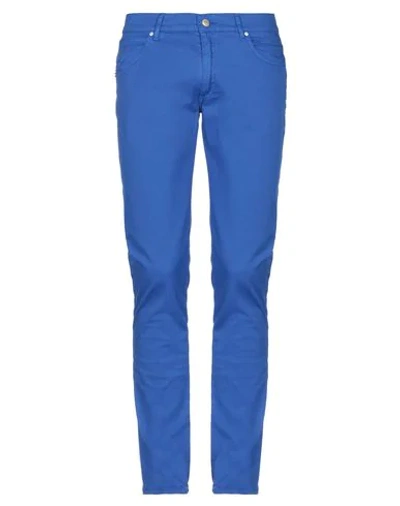 Grey Daniele Alessandrini Pants In Blue