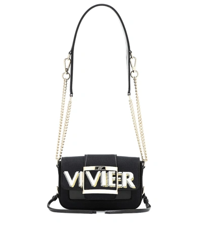 Roger Vivier Call Me Très Vivier Crossbody Bag In Nero
