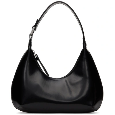 By Far Black Patent Amber Bag In Bl Black