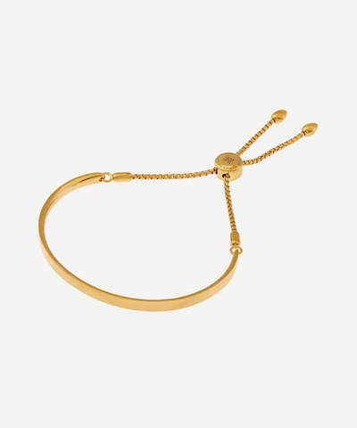 Monica Vinader Gold Plated Vermeil Silver Fiji Chain Friendship Bracelet