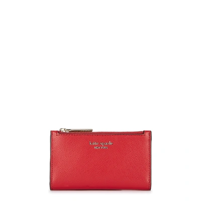 Kate Spade Spencer Small Red Leather Wallet