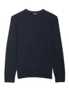 Theory Hilles Cashmere Crewneck Sweater In Eclipse