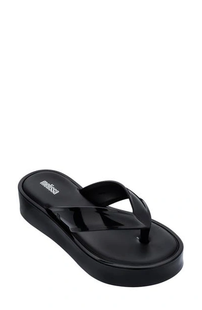 Melissa Women's Platform Slide Sandals In Black