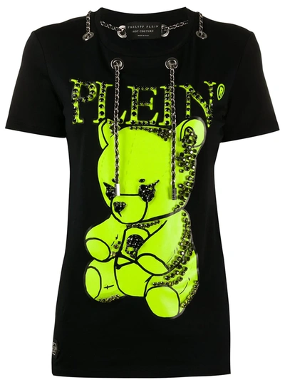 Philipp Plein Teddy Bear T-shirt In Black