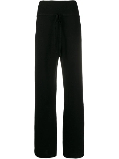 Sminfinity Wide Leg Trousers In Black