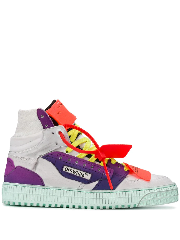 off white purple shoes