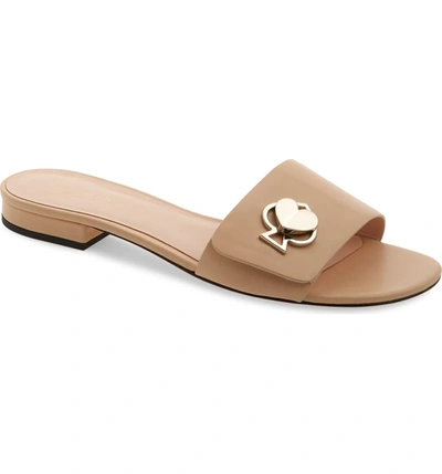 Kate Spade Ferry Slide Sandal In Natural