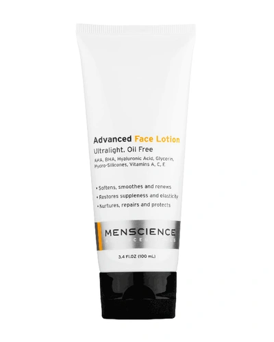 Menscience Advanced Face Lotion, 3.4 Oz./ 100 ml