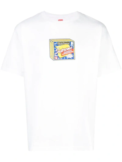 Supreme Cheese T-shirt In White