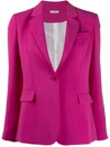 P.a.r.o.s.h Fitted Single Breasted Blazer In Pink