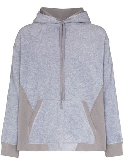 Reigning Champ Polartec Hooded Fleece In Grey