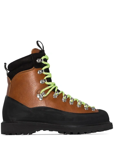 Diemme Brown Everest Leather Hiking Boots