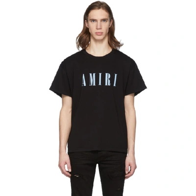 Amiri Logo-print Cotton-jersey T-shirt In Black