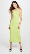 Simon Miller Rib Matomi Dress In Algae