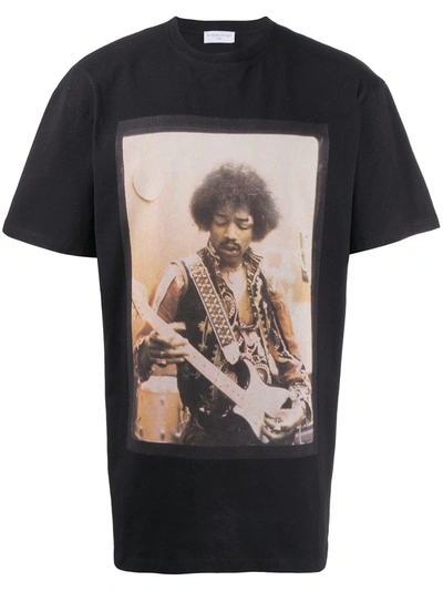 Ih Nom Uh Nit Jimi Hendrix Printed T-shirt In Black