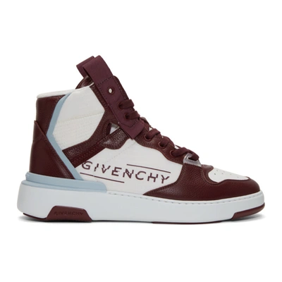 Givenchy Wing High-top Sneakers In 603 Brg/wht