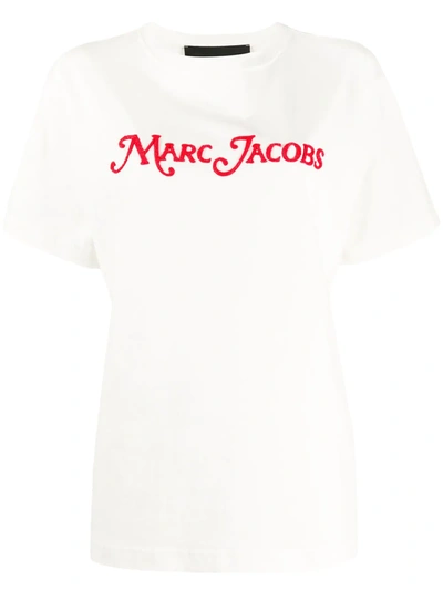 Marc Jacobs The Logo T-shirt In White