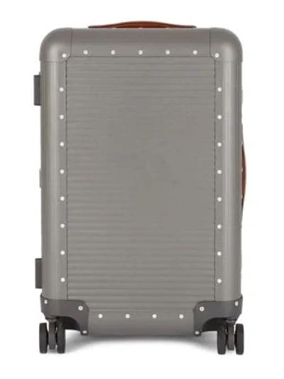 Fpm 68 Bank Cabin Spinner Suitcase In Steel Grey