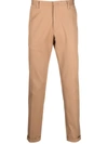 Paul Smith Straight-leg Chino Trousers In Green