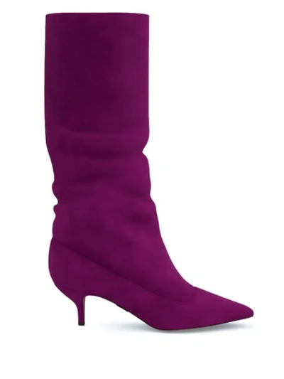 Paul Andrew Nadia Boots In Purple