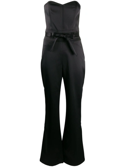 J Brand Jenna Strapless Jumpsuit In Black