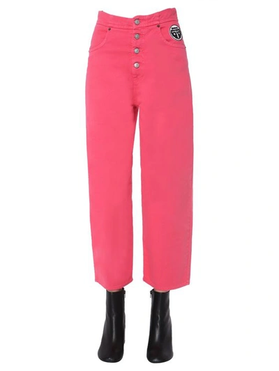 Mm6 Maison Margiela Boyfriend Jeans In Pink