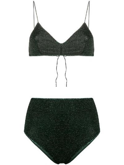 Oseree Two-piece Bikini Set In Green