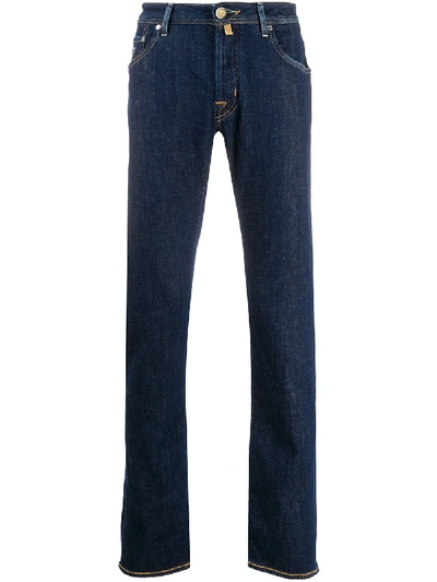 Jacob Cohen Low-rise Jeans In Blue