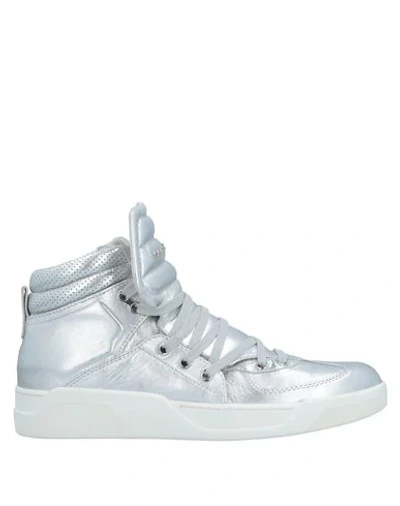 Dolce & Gabbana Sneakers In Silver