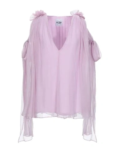 Si-jay Blouse In Lilac