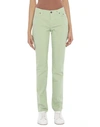 Jeckerson Casual Pants In Light Green