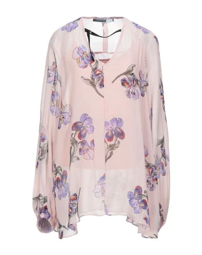 Sportmax Code Blouses In Pastel Pink