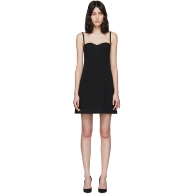 Dolce & Gabbana Dolce And Gabbana Black Bustier Dress In N0000 Black