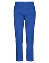 Grey Daniele Alessandrini Casual Pants In Bright Blue