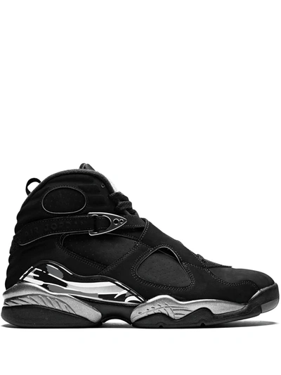 Jordan Air  8 Retro Chrome In Black