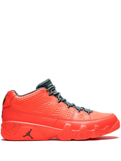 Jordan Air  9 Retro Low Sneakers In Orange