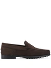 Tod's Penny Bar Loafers In Brown