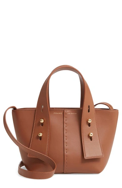 Frame Les Second Mini Crossbody Bag In Tobacco ModeSens